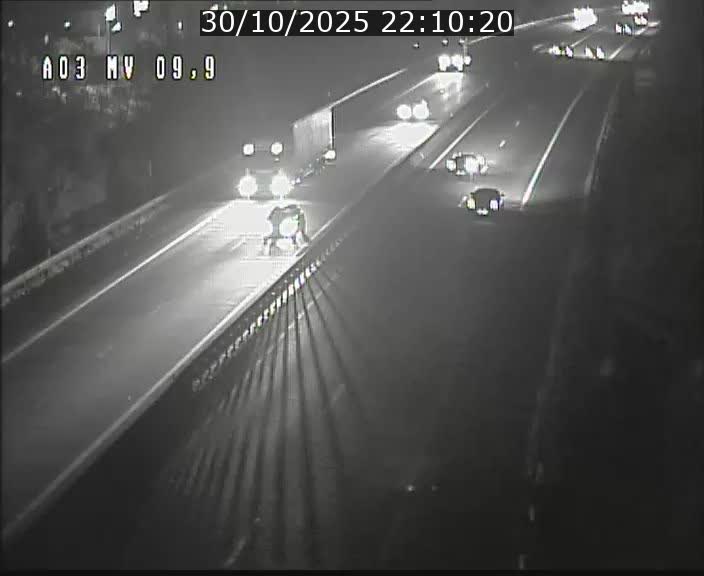 Webcam Autoroute à la Croix de Bettembourg - A3 - BK 9.9 - direction Luxembourg-Ville