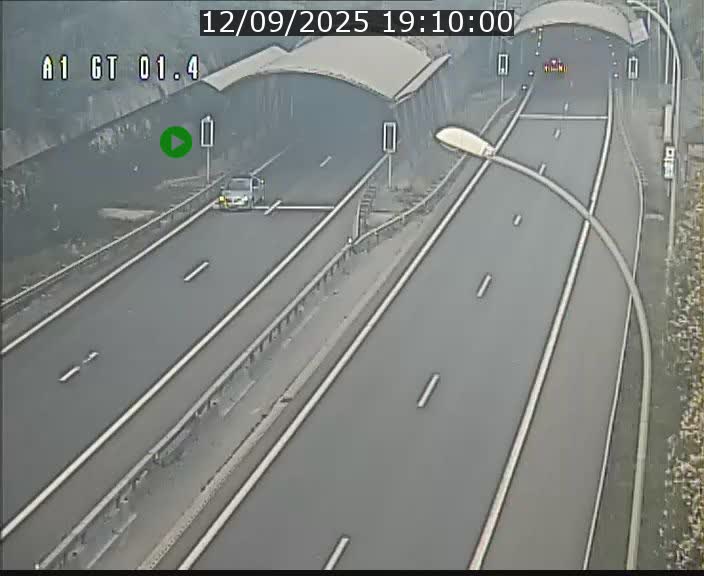 Traffic live webcam Luxembourg Hesperange - A1 direction Kirchberg - BK 1.4