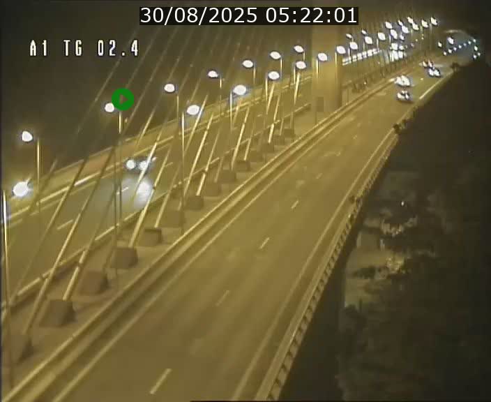 Traffic live webcam Luxembourg Sandweiler - A1 direction Luxembourg-ville - BK 2.4