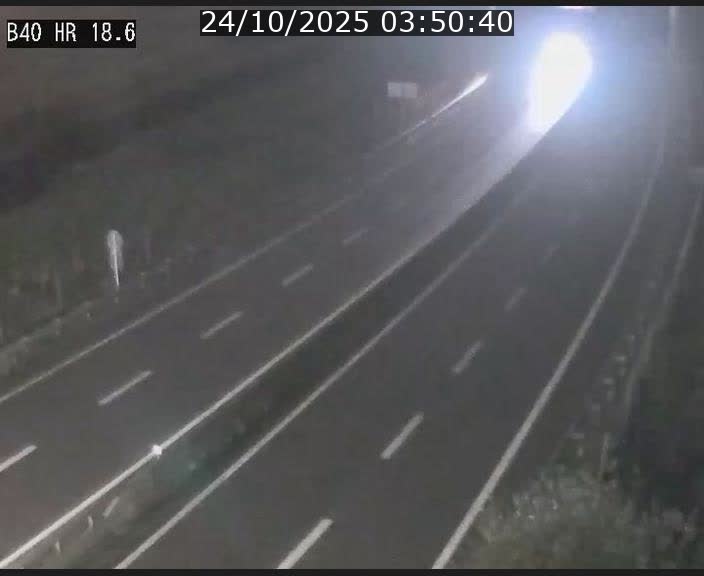 Webcam sur la route de liaison entre Micheville et Esch-Belval à la frontière entre le Luxembourg et la France. Vue orientée vers la Lorraine.