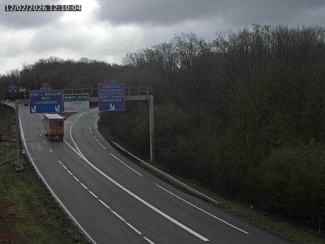 Caméra autoroute France - Biffurcation A31/A33, Laxou direction Nancy