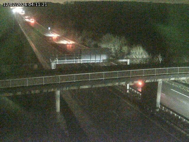 Caméra autoroute France - A31, Zoufftgen direction Luxembourg-ville, à la frontière entre la France et le Luxembourg