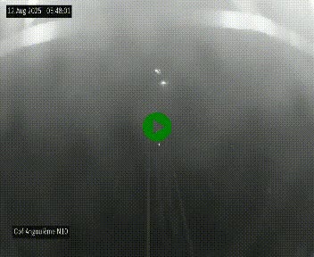 Webcam routière à la fin de la N10, en périphérique ouest d'Angouleme, proche de la jonction avec l'A10