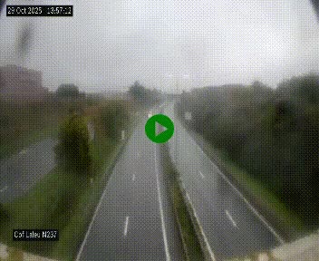 Webcam située à la Rochelle, à la fin de la N237 avant l'accès au péage du Pont de l'Île-de-Ré