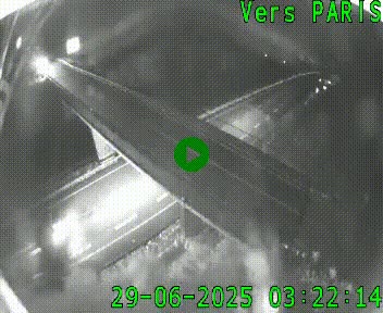 Clone of Caméra routière sur l'autoroute A20 au nord de Limoges, à la jonction avec la N520. Vue orientée vers Paris