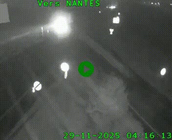 Webcam N147 au nord de Poitiers et à la jonction avec la A10