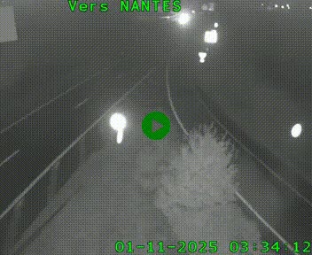 Webcam N147 au nord de Poitiers et à la jonction avec la A10
