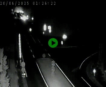 Webcam routière sur la N122 au niveau du Tunnel du Lioran. Vue de l'entrée côté Aurillac.