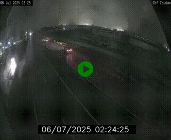 Webcam sur la N165 à hauteur de Caudan, dans le Morbihan.