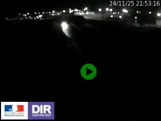 Webcam à Mably, à proximité de Roanne en direction de Moulins sur la N7