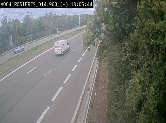 Webcam traffic E411(A4) - BK 14.4 - Rosières