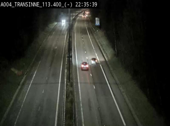 Caméra trafic E411 (A4) - Transinne direction Namur - BK 113.425