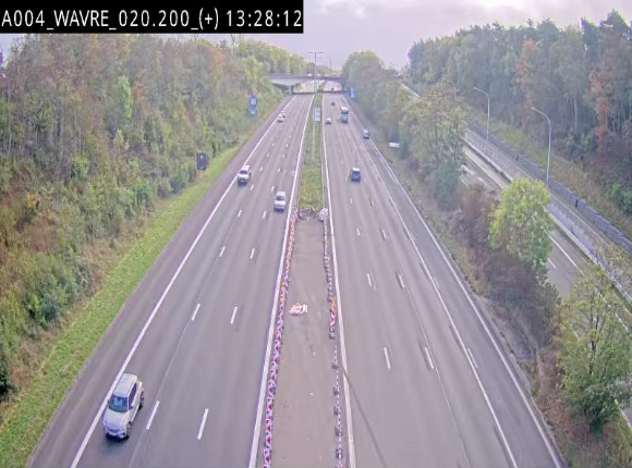 Webcam @ Wavre-sud KP 19.6, A4/E411