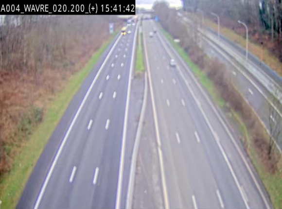 Webcam @ Wavre-sud KP 19.6, A4/E411