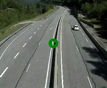 Webcam L'Hospitalet-près-l'Andorre sur N20, en direction d'Andorre