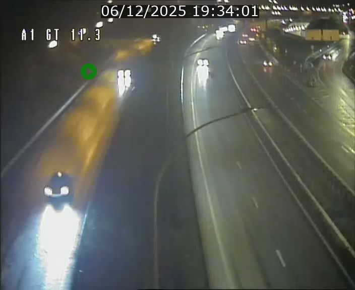 Traffic live webcam Luxembourg Senningerberg - A1 direction Allemagne - BK 11.3