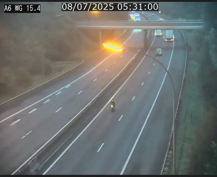 Traffic live webcam Luxembourg Capellen - A6 - BK 15.4 - direction Luxembourg/France/Allemagne