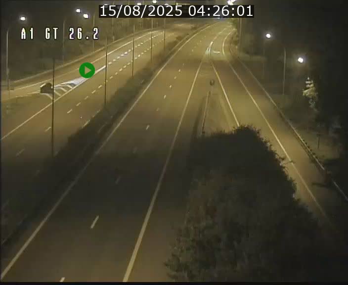 Traffic live webcam Luxembourg Grevenmacher - A1 direction Allemagne - BK 26.2
