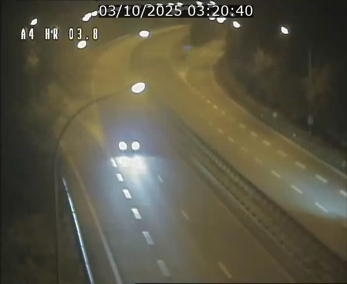 Webcam traffic A4 Luxembourg - BK 3.8 - Leudelange (direction Esch sur Alzette)