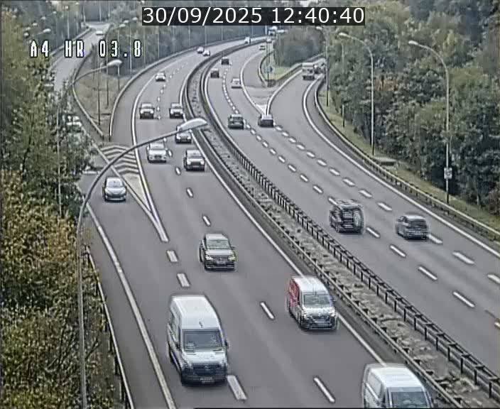Webcam traffic A4 Luxembourg - BK 3.8 - Leudelange (direction Esch sur Alzette)
