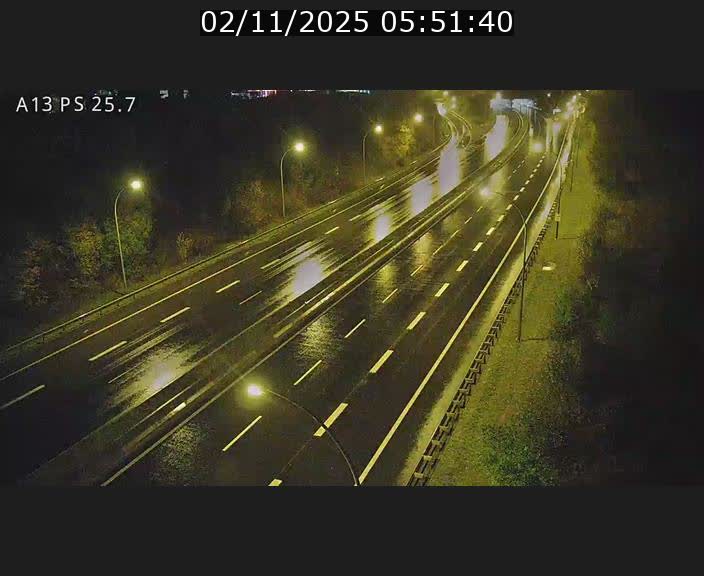 Traffic live webcam Luxembourg Frisange - A13 direction Allemagne - BK 26