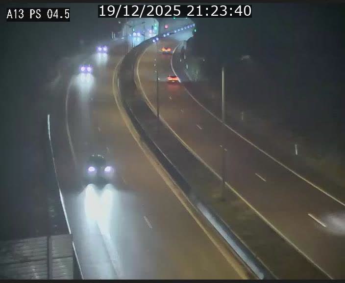 Traffic live webcam Luxembourg Differdange - A13 direction Esch-sur-Alzette - BK 4.5