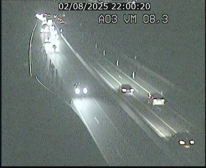 Traffic live webcam Luxembourg Bettembourg - A3 - BK 8.3 - direction France