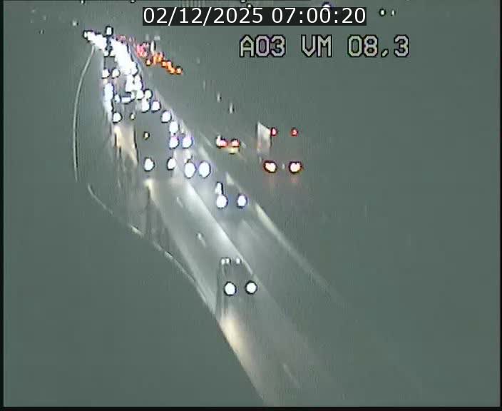 Traffic live webcam Luxembourg Bettembourg - A3 - BK 8.3 - direction France