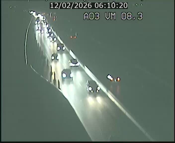 Traffic live webcam Luxembourg Bettembourg - A3 - BK 8.3 - direction France