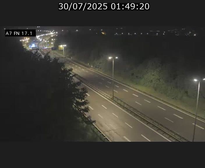 Caméra trafic Luxembourg - A7, Merscherbierg direction Mersch