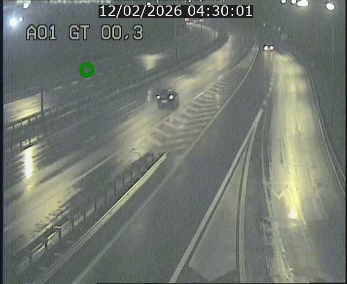 Traffic live webcam Luxembourg Croix de Gasperich - A1 direction Kirchberg - BK 0.3