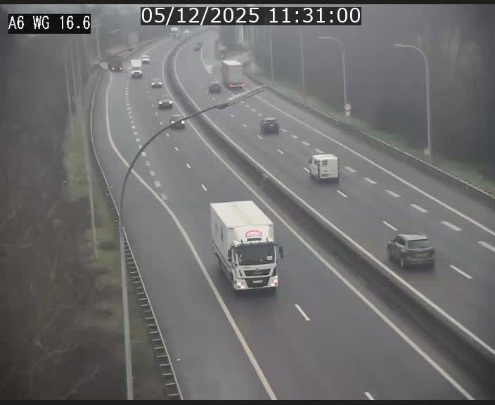 Traffic live webcam Luxembourg Aire de Capellen - A6 - BK 16.6 - direction Luxembourg/France/Allemagne