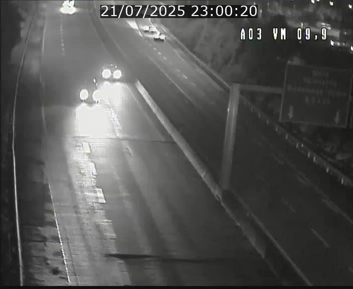 Webcam Autoroute à la Croix de Bettembourg - A3 - BK 9.9 - direction France