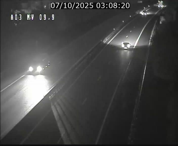 Webcam Autoroute à la Croix de Bettembourg - A3 - BK 9.9 - direction Luxembourg-Ville