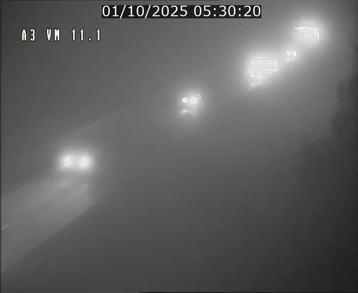 Webcam à la frontière franco-luxembourgeoise, avant la Croix de Bettembourg - BK 11.1 - direction Luxembourg-ville