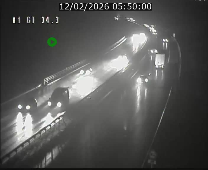 Traffic live webcam Luxembourg Itzig - A1 direction Sandweiler - BK 4.3