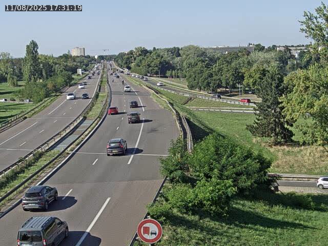 Caméra autoroute France - A31, Metz-centre direction Thionville