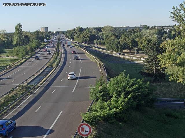 Caméra autoroute France - A31, Metz-centre direction Thionville