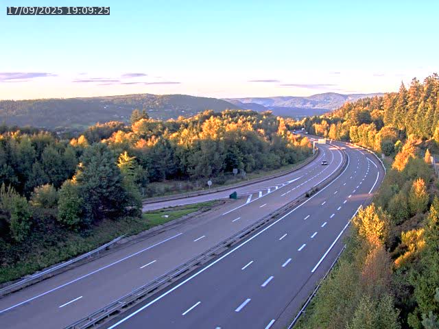 Caméra autoroute France - N57, Côte de la demoiselle direction Remiremont