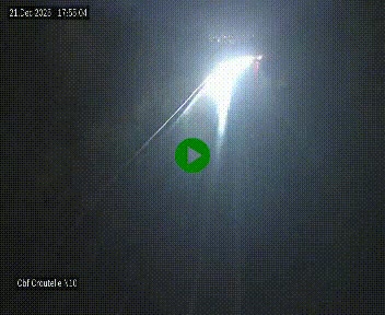 Webcam routière au début de la N10, au sud de Poitiers, proche de la jonction avec l'A10