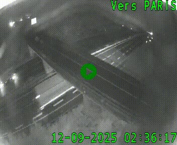 Clone of Caméra routière sur l'autoroute A20 au nord de Limoges, à la jonction avec la N520. Vue orientée vers Paris