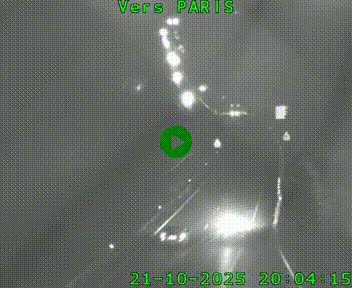 Caméra routière sur l'autoroute A20 à Bessines-sur-Gartempe. Vue orientée vers Paris