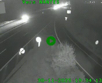 Webcam N147 au nord de Poitiers et à la jonction avec la A10