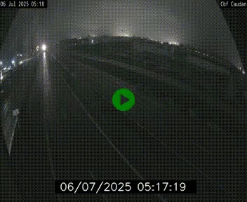 Webcam sur la N165 à hauteur de Caudan, dans le Morbihan.