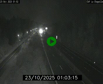 Webcam sur le périphérique de Nantes (N844) à hauteur de Porte de la Chapelle, au nord de la ville