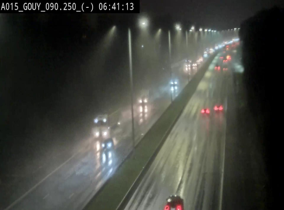 Webcam autoroute Belgique - Gouy-lez-piéton - E42 - BK 90.3