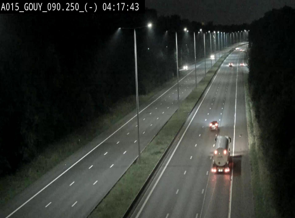 Webcam autoroute Belgique - Gouy-lez-piéton - E42 - BK 90.3