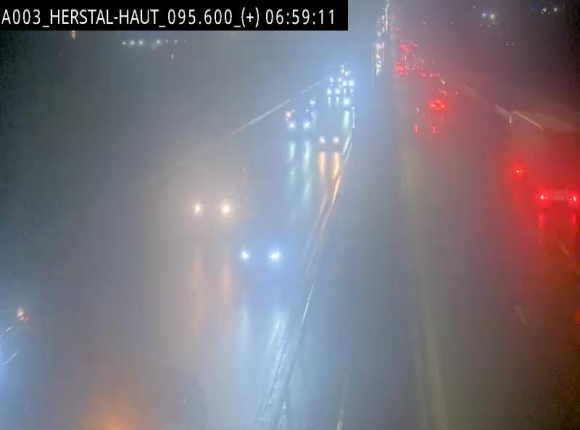 Webcam autoroute Belgique - Herstal - E40 direction Aix-la-Chapelle - BK 97