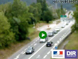 Webcam info trafic à proximité de Vizille sur la N85, au niveau du point de vue du Saut du Moine à Champagnier