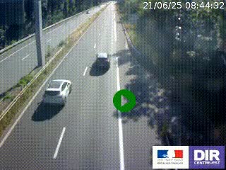 Webcam sur la nationale N90 à Gilly-sur-Isère, en direction et à proximité d'Albertville
